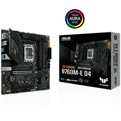 ASUS TUF GAMING B760M-E D4 Mainboard Sockel Intel LGA 1700