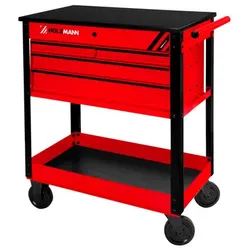HOLZMANN-MASCHINEN Werkstattwagen »WW862ECO«, rot, 4 Schubladen