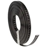 tecuro Lochband 14 mm x 10 m Rolle - Stahl, - Kunststoff ummantelt