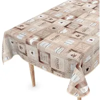 ANRO Tischdecke abwaschbar Wachstuch Wachstuchtischdecke 280 x 140cm mit