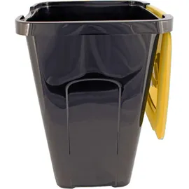 Centi Abfalltonne 50 l Schwarz
