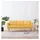 vidaXL 3-Sitzer-Sofa Stoff Gelb