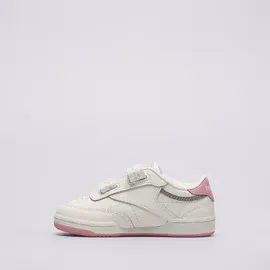 Reebok Club C 2V 2.0 Sneaker, FTWWHT/JASPNK/PUGRY2, 26 EU