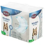 TRIXIE Hundewindel Rüdenwindeln im Mehrpack weiß Größe S-M: Taillenumfang 30 - 46 cm (z.B. Dackel, Jack Russell, Sheltie)