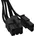 BeQuiet Computer Strom Kabel ATX-Stecker 8pol 6 2 12 PIN-Stecker Netzteil 0 60m Schw