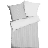 Traumschlaf Traumschlaf, Bettwäsche, Combo silber in silber | Gr.: 240x220 (2x 80x80 cm,