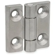 Ganter Normelemente Schwerlastscharnier 237.3-NI-80-80-A-GS 80 x 80 mm