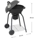 ideoon Kugelgrill schwarz