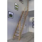 StarWood Raumspartreppe 60 cm Eichenholz