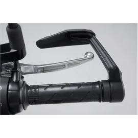 SW-Motech Hebelschützer mit Windabweiser Schwarz für Motorrad