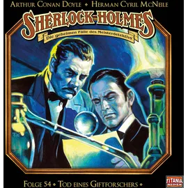 Lübbe Audio Sherlock Holmes - Folge 54: Tod eines Giftforschers. Hörspiel.