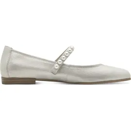 TAMARIS Ballerina Damen Elegant metallic,EU 38 - 38 EU