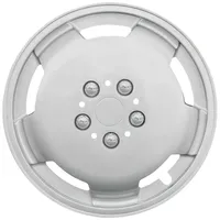 4er Set 16" Zoll Radkappen gewölbt Wohnmobil und Transporter zb FIAT Ducato Scudo Peugeot Expert Citroen Jumpy Mercedes Vito Ford Transit Silber Metallic 4X Radkappe Radzierblenden Radblende 16 Zoll