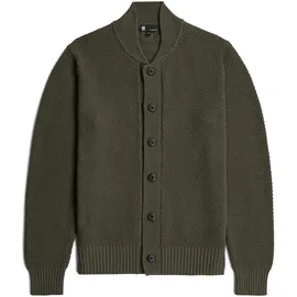 G-Star Honey Comb Structure Cardigan Knit | Grau - Herren, - XL