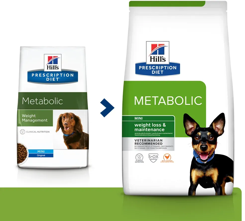 HILL'S PD Prescription Diet Metabolic Mini Canine 2x6kg (Rabatt für Stammkunden 3%)