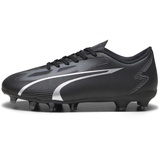 Puma Kinder, Ultra Play FG/AG JR Fussballschuh, PUMA SCHWARZ-ASPHALT, 38.5 EU - 38.5 EU