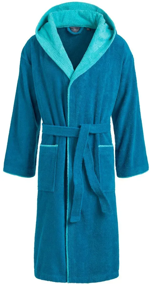 Egeria Unisex Kapuzenmantel Cairo XL | türkis - blau