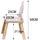 Mobili Rebecca Kinderstühle, Pink, Holzwerkstoff, 25x50x25 cm, Kinder- - Jugendzimmer, Kindermöbel, Kindersitzmöbel - -tische, Kinderstühle