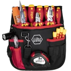 Wiha Werkzeug Set Elektriker gemischt, 18-tlg. inkl. Gürteltasche