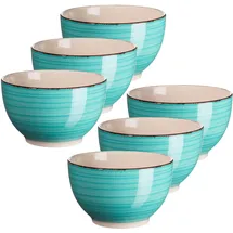 Mäser Müslischale 14 cm Blau 6-tlg.