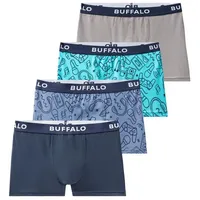 Buffalo Boxer in dunkelblau / blau / hellblau /