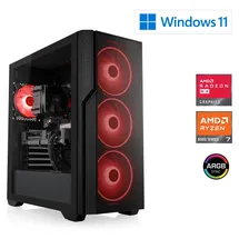 CSL Gaming-PC M12250H AMD Ryzen 7 8700F 5,0 GHz 32 GB RAM 1 TB SSD Radeon RX 9070 Win 11 Home