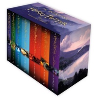 Bloomsbury Children's Books / Bloomsbury Trade Harry Potter Box Set: The Complete Collection (Children’s Paperback) Buch Englisch Taschenbuch 3872 Seiten