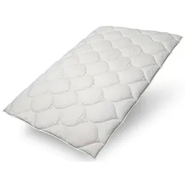 John Cotton "Bio, Greta, 135x200, 155x220cm, Luxus", weiß, B:135cm L:200cm, Bezug: 100% Polyester, Füllung: 100% Polyester, Bettdecken, Microfaserbettdecke, Atmungsaktiv, weich, pflegeleicht, Sommer und Winter