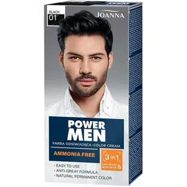 Joanna Power Men Color Cream 01 schwarz 30 g
