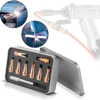 STAHLWERK Laser-Düsen 9er Set Profi-Zubehör für Laser-Schweißbrenner SUP 23T