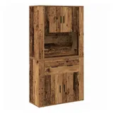 vidaXL Highboard 80 x 150 x 33 cm Braun