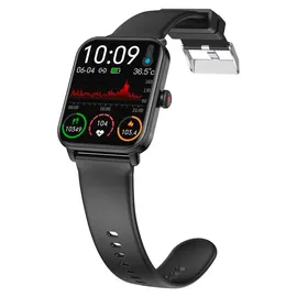 Bea-fon Watch 102 BT 44 mm Kunststoffgehäuse Schwarz Sportarmband Schwarz S/M