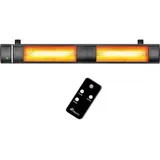 TRESKO Heizstrahler THSL-006, outdoor, Infrarotstrahler, mit Fernbedienung, 3000 Watt