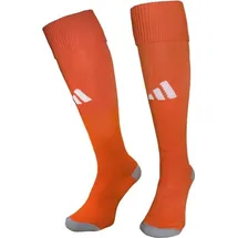 adidas Milano 23 Fußballsocken 37-39 Orange/Weiß