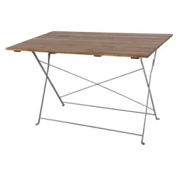 Lex Gartentisch Biergartentisch Balkon Gartenmöbel Akazienholz klappbar 120x70 cm