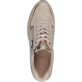 Marco Tozzi Da.-Schnürer für Damen, beige, Größe 39 EU