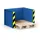 R+R INDUSTRIETECHNIK RR Industrietechnik Paletten Stapel Station RPS-05 BxTxH 1020x945x740 mm, enzianblau