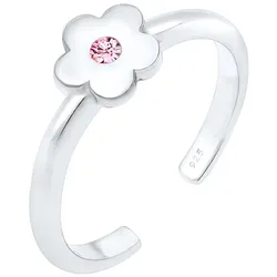 Elli Kinder Blume Kristall 925er Silber Damen 