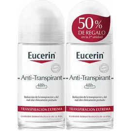 Eucerin Anti-Transpirant Deodorant Roll-On 2 x 50 ml