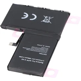 AccuCell 3000mAh Akku passend für Apple iPhone X Li-Polymer 3,81 Volt 11,4Wh high capacity built-in ohne Werkzeug