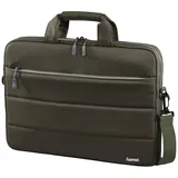 Hama Toronto 14" Olive Aktentasche – Laptoptaschen (Aktentasche, 35,8 cm (14,1 Zoll), Schultergurt, 320 g, Olivgrün