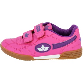 LICO Bernie V Unisex Kinder Multisport Indoor Schuhe, Pink/ Lila/ Weiß, 34 EU
