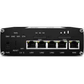 Selfsat MWR 5550 5G Cat 20 WLAN Router bis 3,3 Gbps inkl. SATCO 5G Antenne weiß