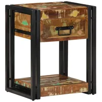 VidaXL Nachttische 2 Stk. 40x35x50 cm Altholz Massiv