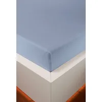 Bellana jersey Royal jersey Spannbetttuch Blau, 180-200 x 200-220
