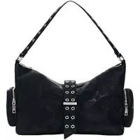 DESIGUAL Moonstone Banaba Umhängetasche Synthetik Black