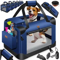 Lovpet LOVPET® Hundebox Hundetransportbox faltbar Inkl.Hundenapf Transporttasche Hundetasche Transportbox