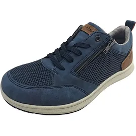 Rieker Herren Halbschuhe Blau 45