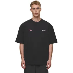 Pegador Clayton Oversized Tee | Shirts für Herren | Washed Black