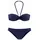 LASCANA Bügel-Bandeau-Bikini Damen Blau 32 Cup A